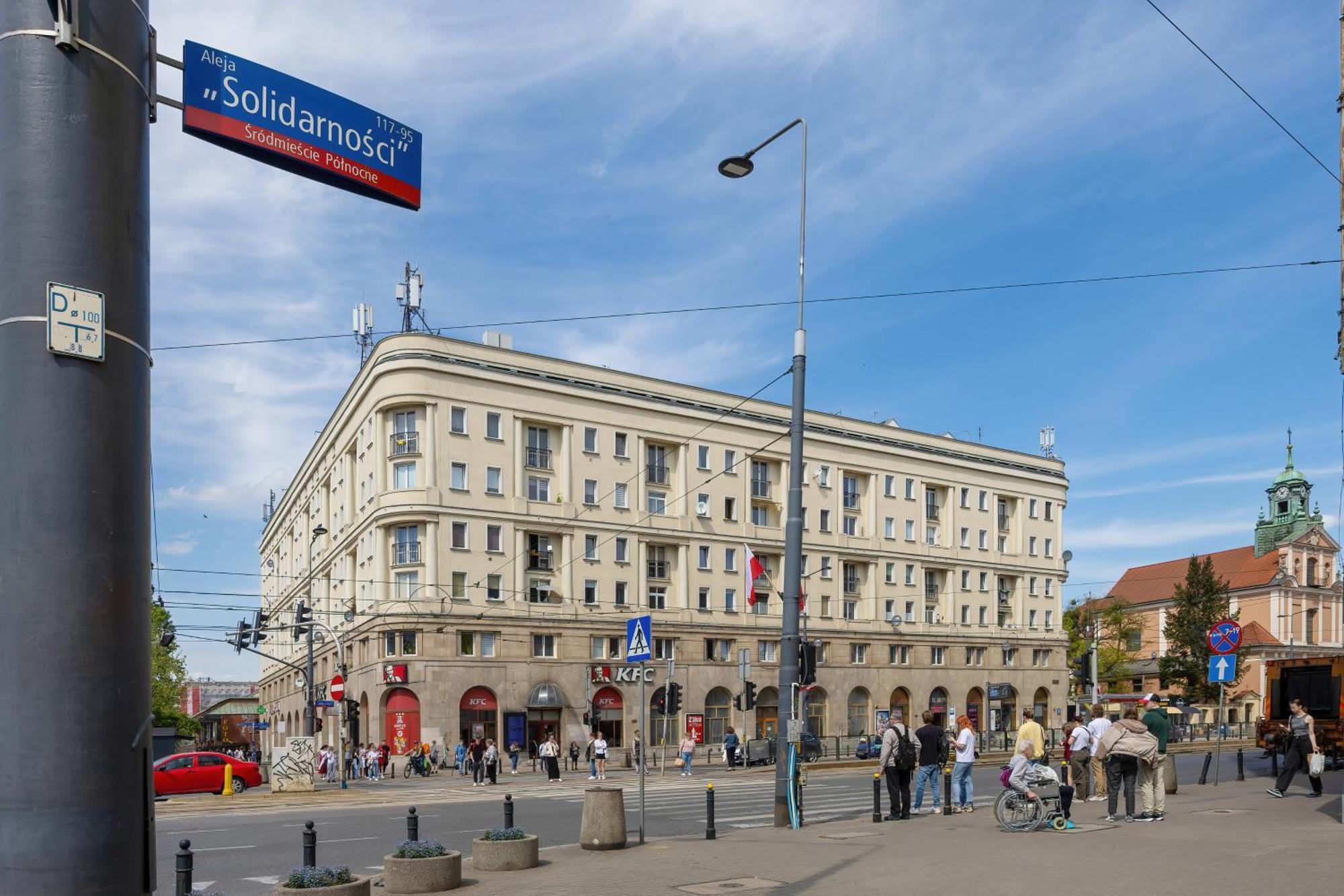 ורשה J&W Apartments Studio Solidarnosci מראה חיצוני תמונה